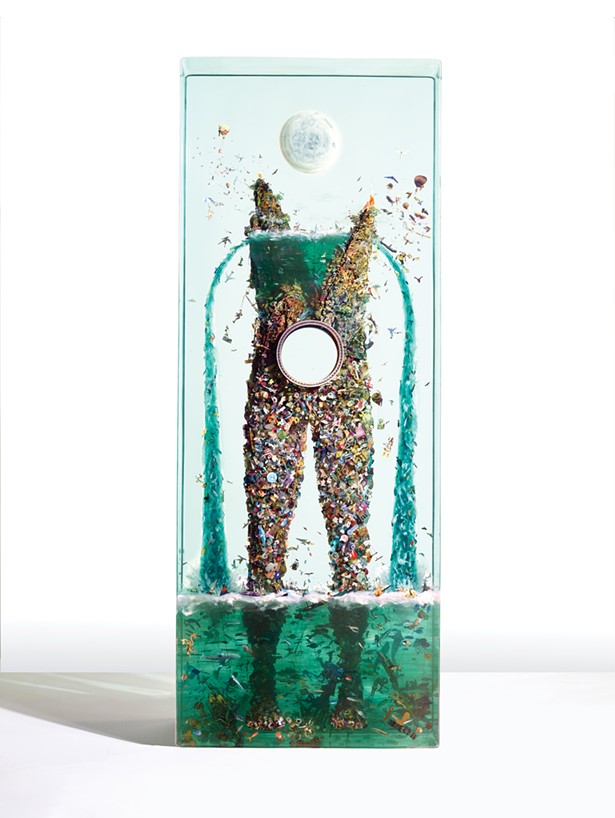 On the Cover: Dustin Yellin | January 2021