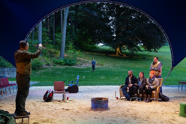 "Mr. Burns, A Post-Electric Play" at the Hudson Valley Shakespeare Festival
