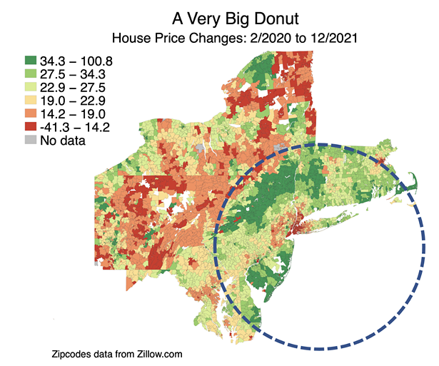 The Donut Effect: How Remote Work Is Transforming the Hudson Valley