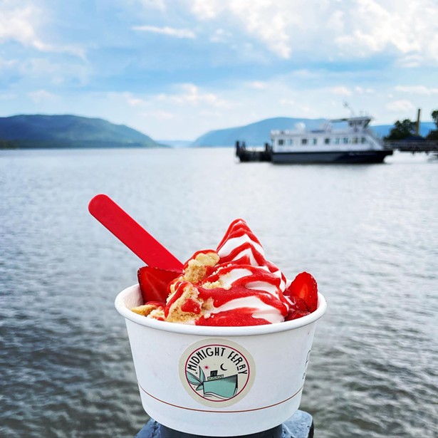 Midnight Ferry Brings Ice Cream to the Newburgh Waterfront