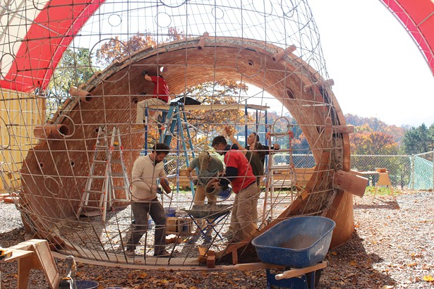 Constructing Martin Puryear's Lookout