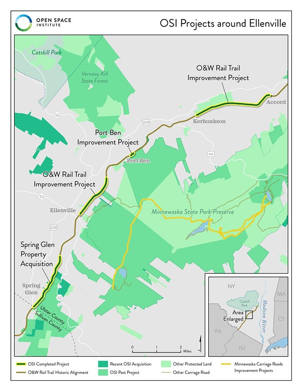 OSI Expands O&amp;W Rail Trail to Connect Ellenville with Other Towns