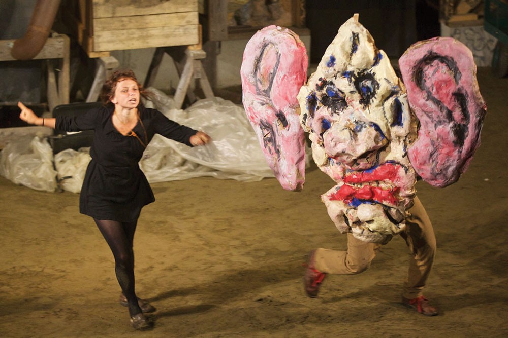 Bread & Puppet at Time &Space Limited on April 14