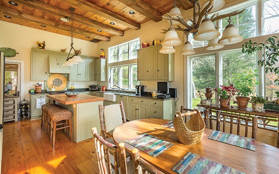 Old Barn, New Tricks: A Converted Barn Home for Sale in Woodstock