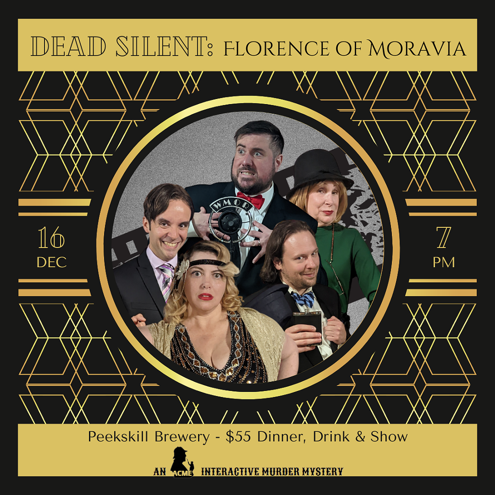 Dead Silent Murder Mystery Dinner: 12/16/22