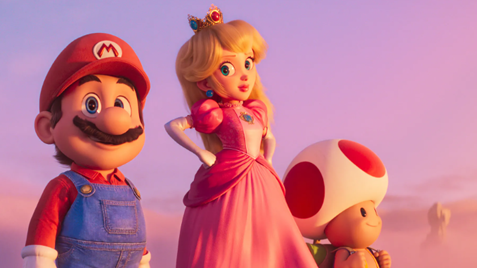 Mario, a struggling Italian-American plumber from Brooklyn, is transported to the Mushroom Kingdom where he meets familiar Nintendo game characters Princess Peach and Toad.