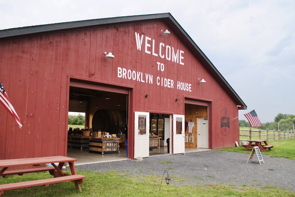 The Brooklyn Cider House farm store in New Paltz, New York