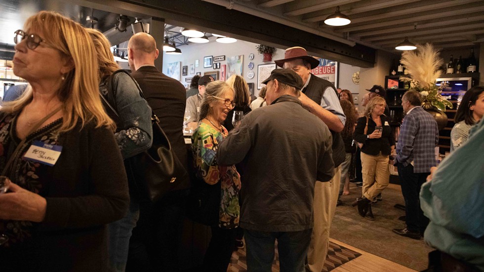 A lively night at The Amsterdam in Rhinebeck on June 7 for the launch of the latest issue of Chronogram.