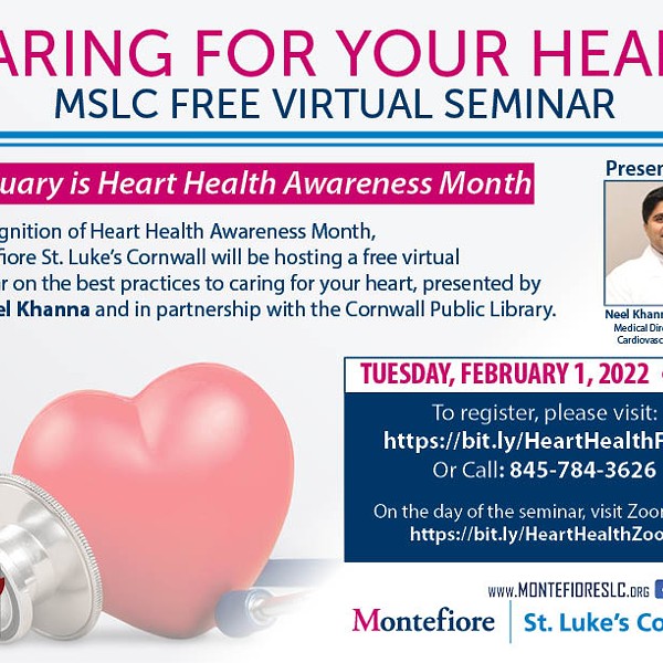 Caring For Your Heart: MSLC Free Virtual Seminar