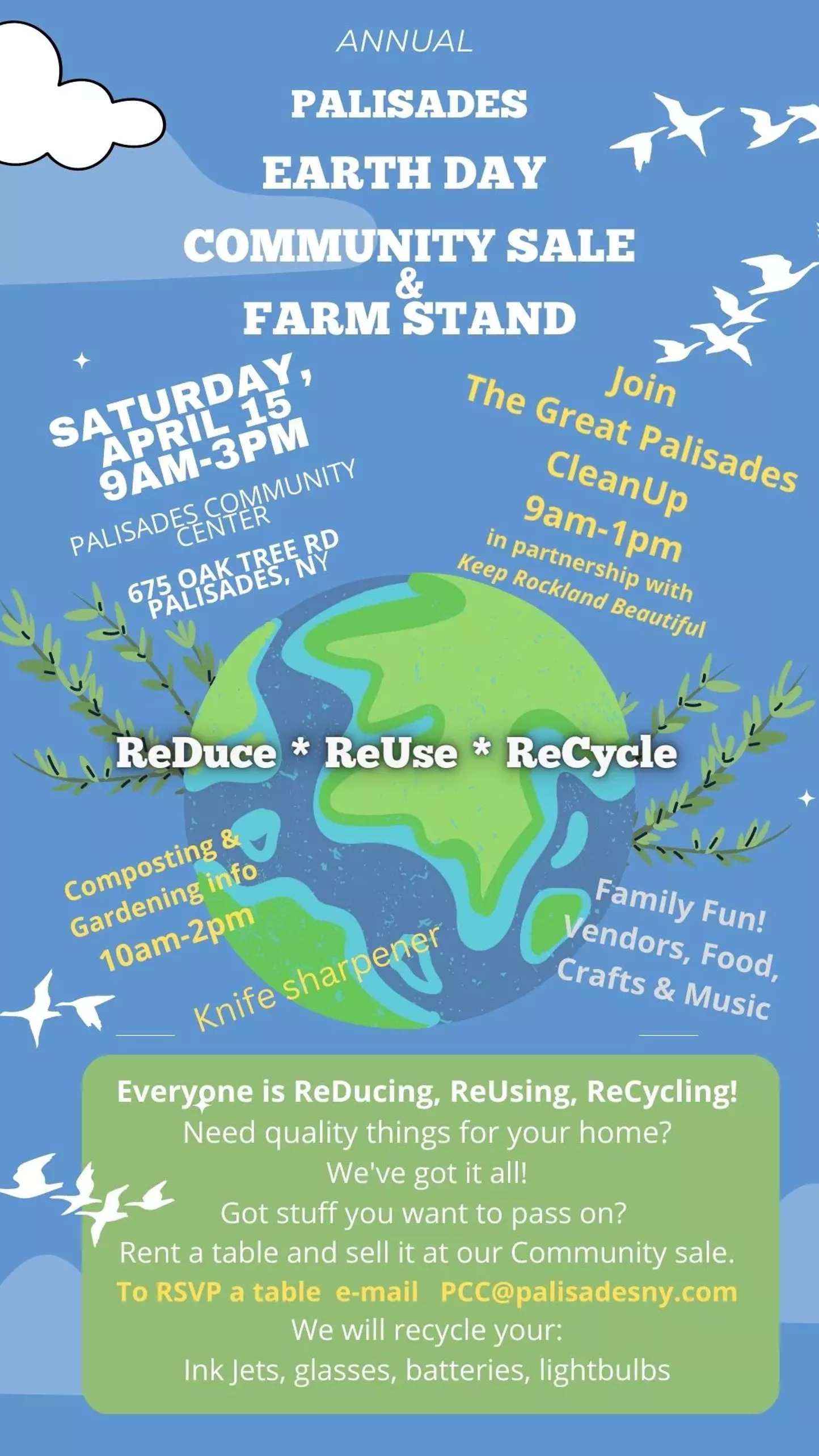Earth Day Fair and Community Sale - Vimarsana News