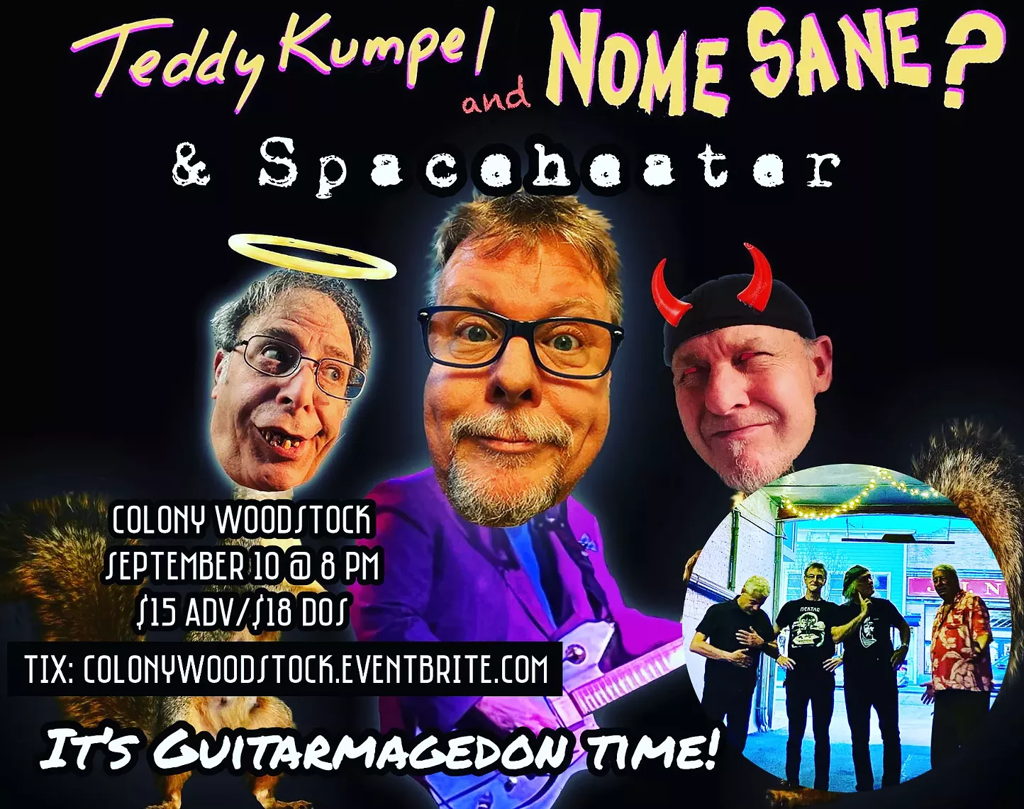 Nome Sane? & Spaceheater at Colony Woodstock - Vimarsana News