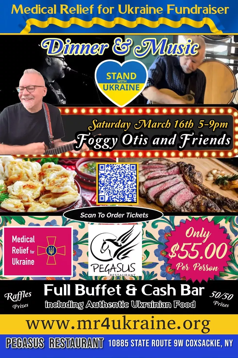 March 16, 2024 Ukraine benefit event in Coxsackie