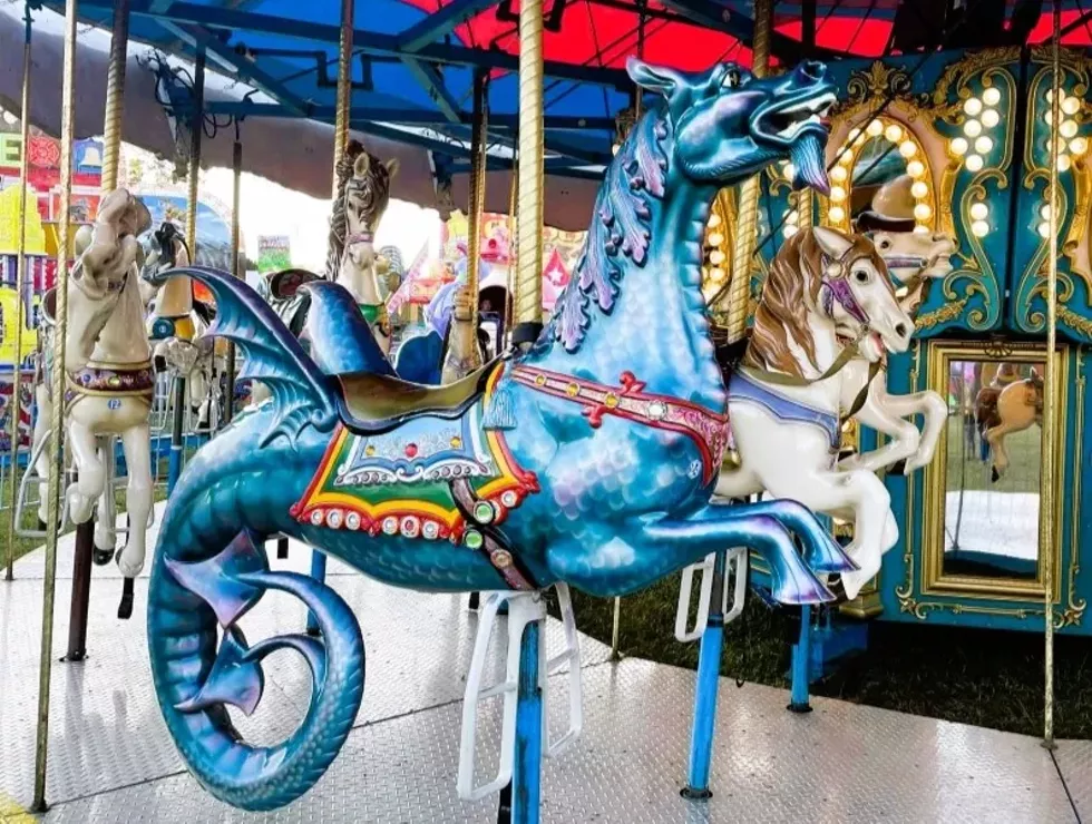 The fair features rides and entertainment for the whole family.