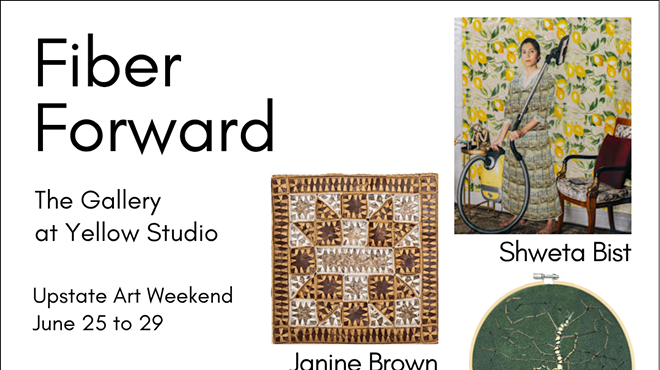Image: Upstate Art Weekend at The Gallery at Yellow Studio: Fiber Forward Artists' Talk with Shweta Bist, Janine Brown, Jocelyn Russell and Katie Truk