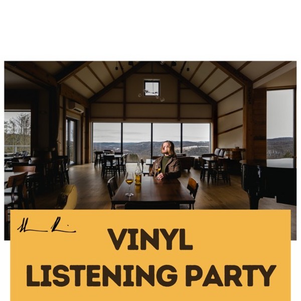 Vinyl Release/Listening Party for Local Artist Shane Rennison