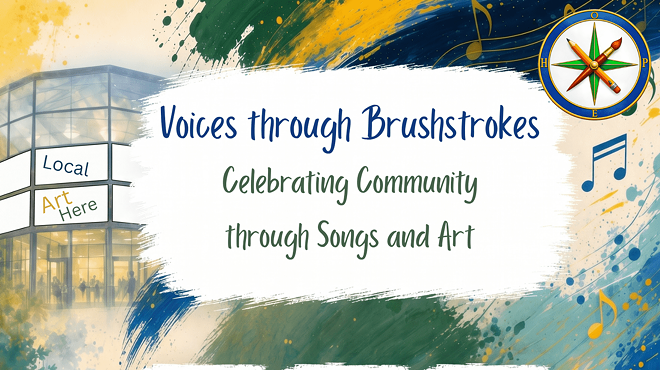 Image: Voices through Brushstrokes: Celebrating Community through Songs and Art