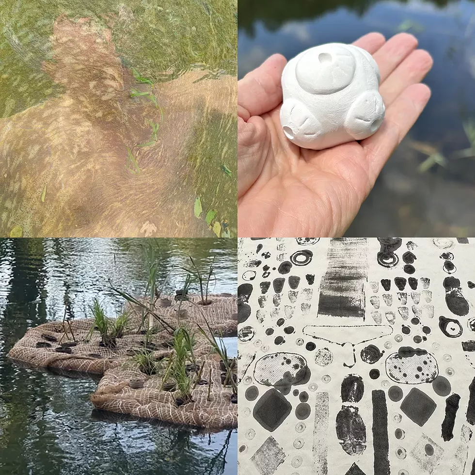 Work by Wallkill Futures artists