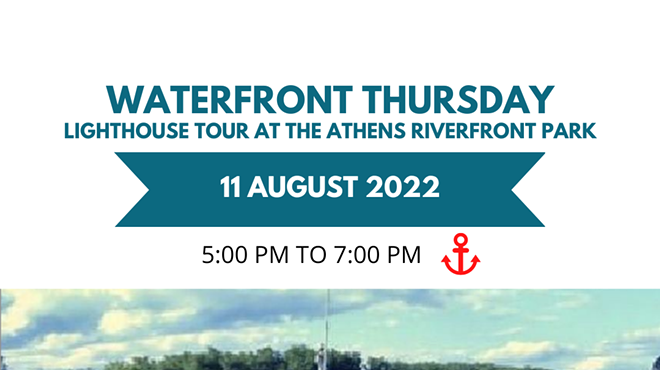 Image: Waterfront Thursday @ the Athens Riverfront Park from 5 pm to 7 pm