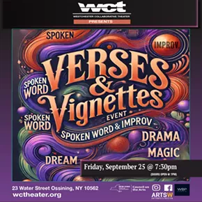 Image: WCT Presents Verses &amp; Vignettes on Friday, September 25