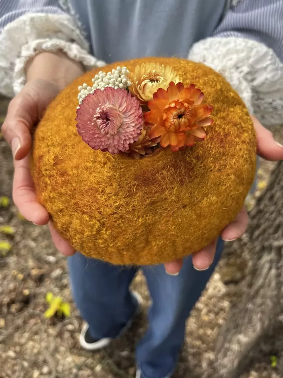 Wet Felted Bowl