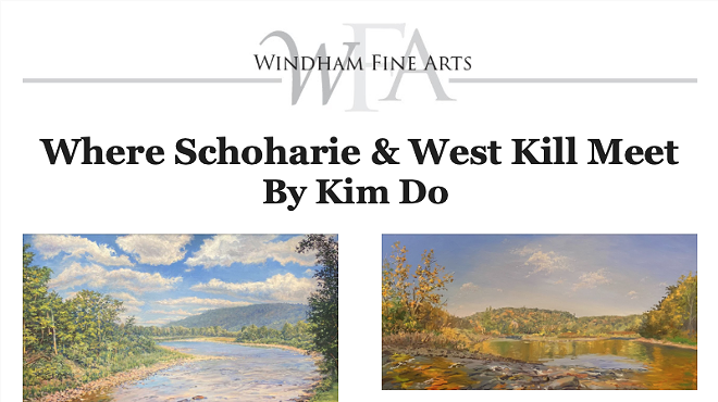 Image: Where Schoharie & West Kill Meet by Kim Do
