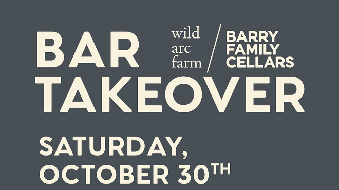 Image: Wild Arc & Barry Family Cellars Bar Takeover at Millstream Tavern