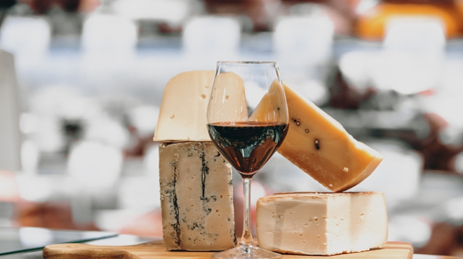 Image: Wine and Cheese Pairing