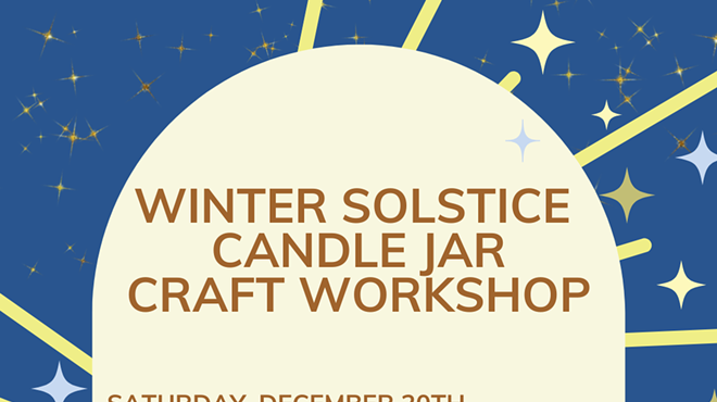 Image: Winter Solstice Candle Jar Craft Workshop