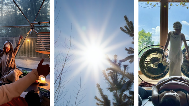 Image: Winter Solstice Walk + Kundalini Yoga & Gong w/ Hari & Jenn