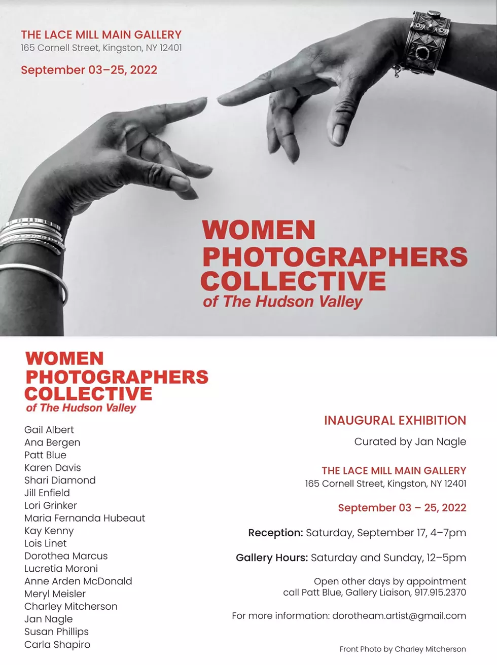 Womens Photographers Collective of The Hudson Valley Inaugural Exhibition