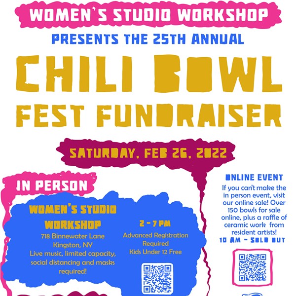 Women's Studio Workshop's 25th Annual Chili Bowl Fest Fundraiser