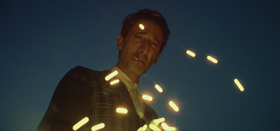 Adrian Brody is up for an Oscar for his performance in The Brutalist.