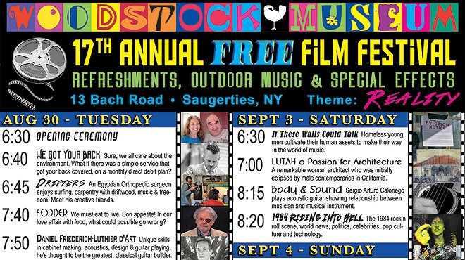 Woodstock Museum Free Film Festival