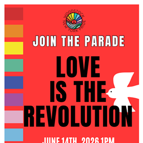 Image: Woodstock NY Pride Parade