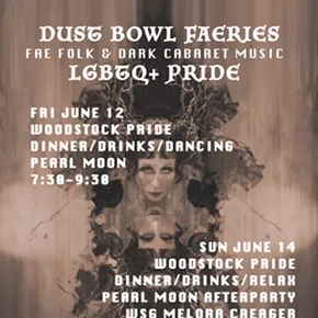 Image: Woodstock Pride After-Party: Dust Bowl Faeries wsg Melora Creager on cello