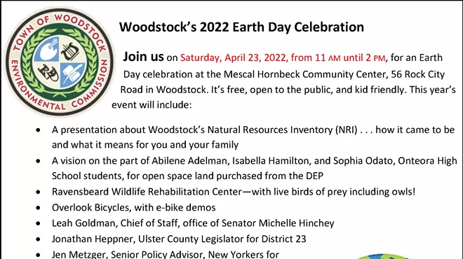 Image: Woodstock's 2022 Earth Day Celebration