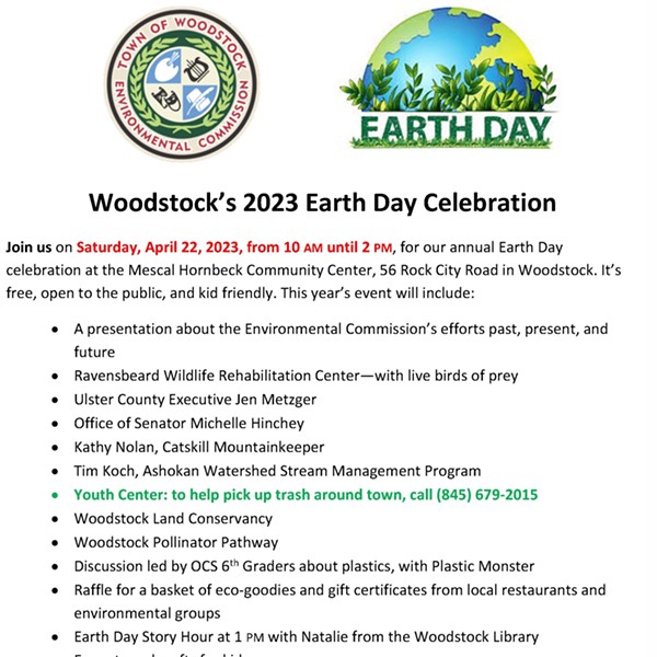 Woodstock's 2023 Earth Day Celebration