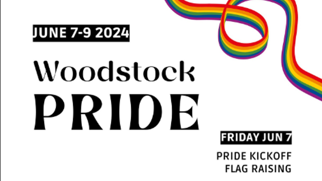 Image: Woodstock&rsquo;s first official Pride weekend, June 7-9, 2024