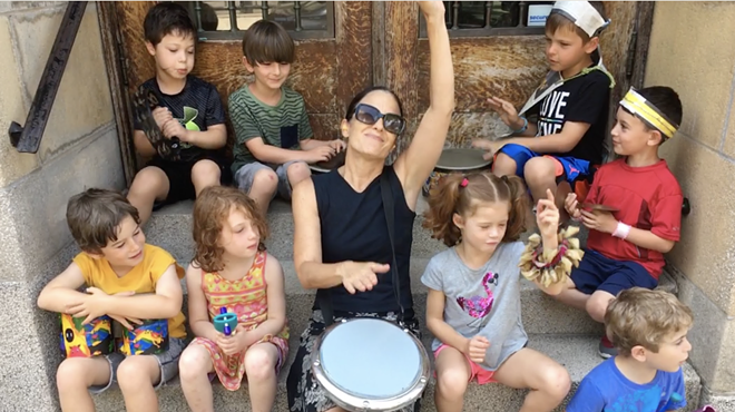 Image: World Drumming and Song with Ms. Elizabeth
