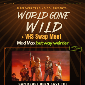 Image: World Gone Wild + VHS Swap Meet