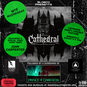 Image: WTF Wednesday: John Carpenter's Cathedral Listening Party Double Feature