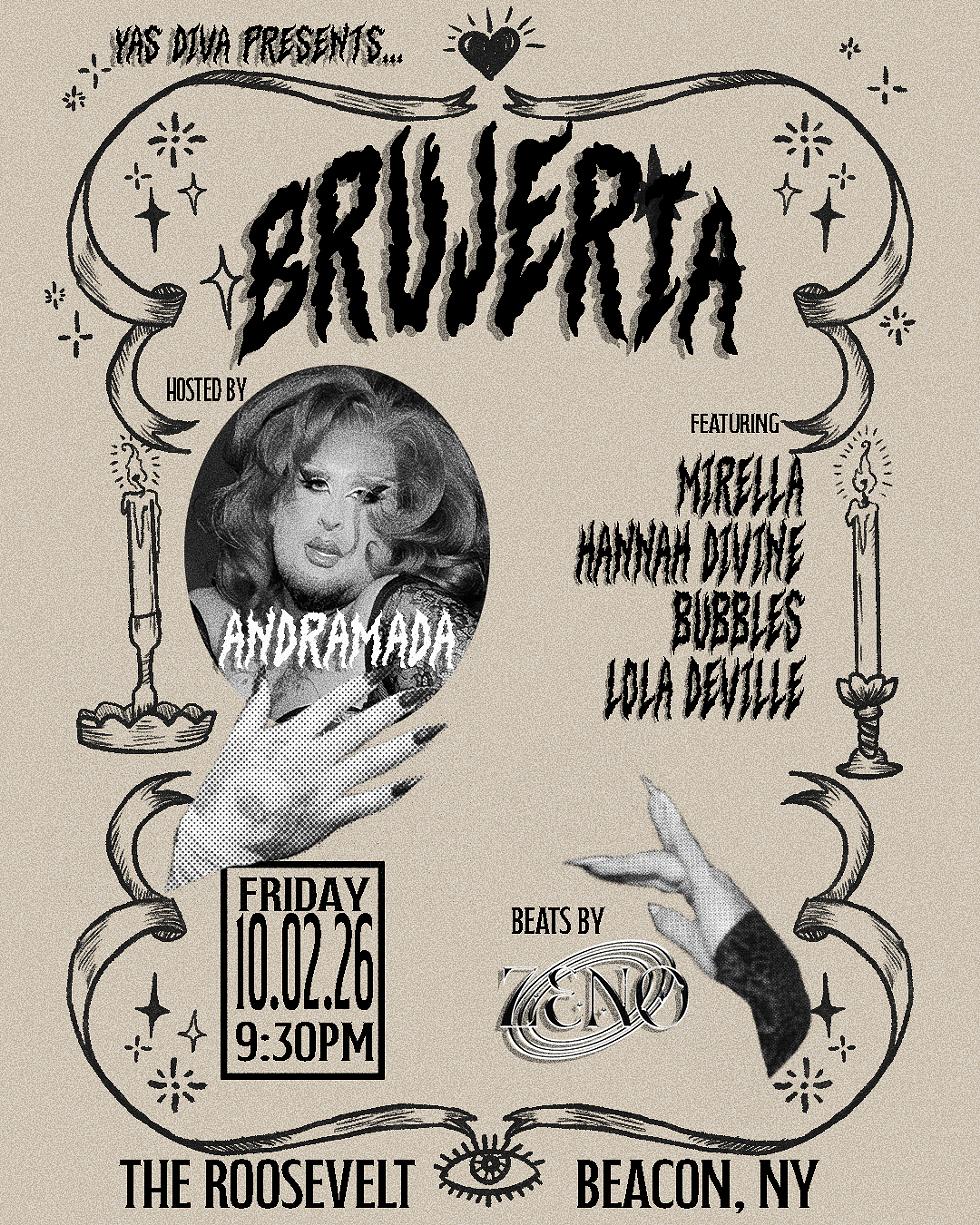 YAS DIVA presents Brujeria flyer