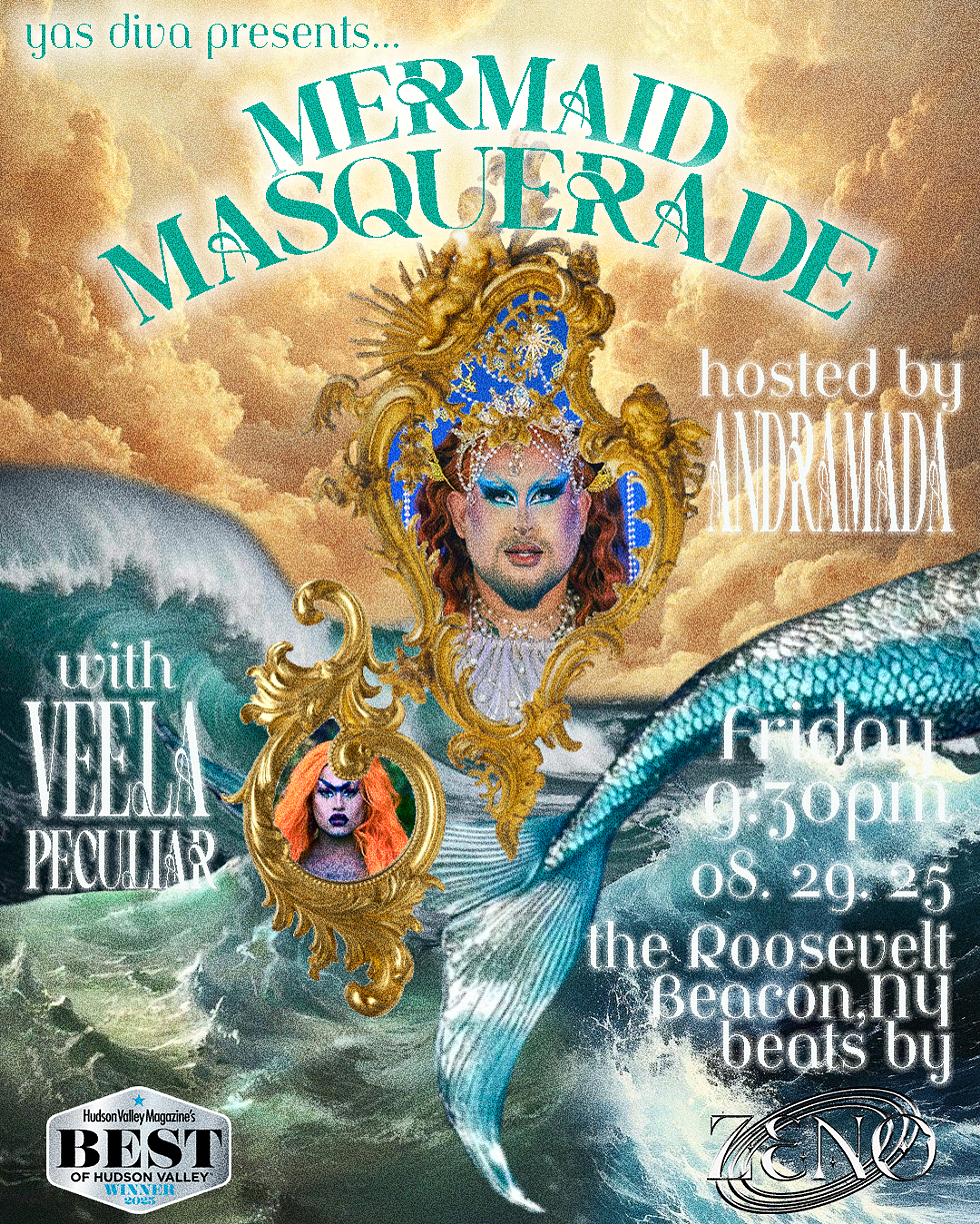 YAS DIVA presents Mermaid Masquerade flyer