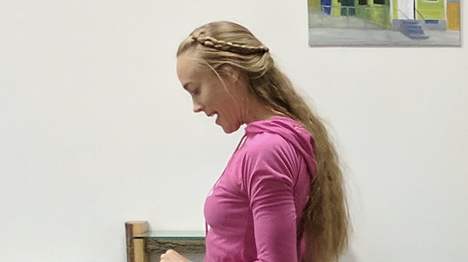 Image: Yoga with Serena Reynolds from Shakti Yoga